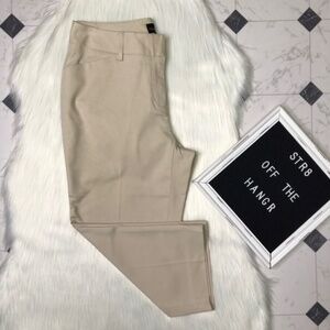 NWOT Rafaella tan curvy capris pants size 4P